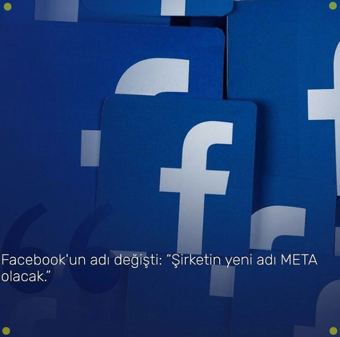 Facebook’un yeni ismi META