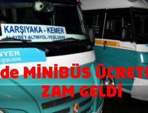 İzmir’de minibüs ücretleri 5 TL oldu