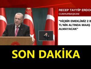 Tayyip Erdoğan kabine toplantısı sonrası konuştu, işte o başlıklar