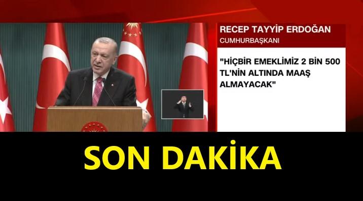 Tayyip Erdoğan kabine toplantısı sonrası konuştu, işte o başlıklar
